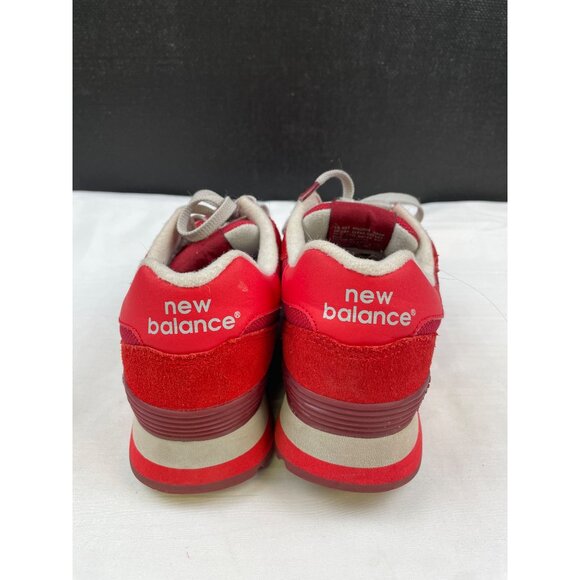 New Balance Men\'s Red Suede/Fabric Sneakers Shoes SIze 8.5 SKU 3643 main image 5